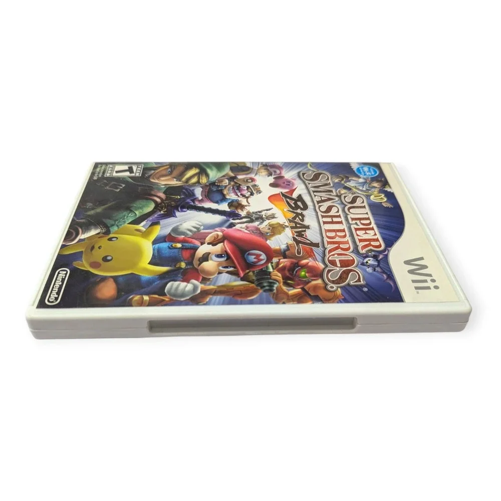 Super Smash Bros Brawl Nintendo Wii Game Complete CIB Mario Link Sonic